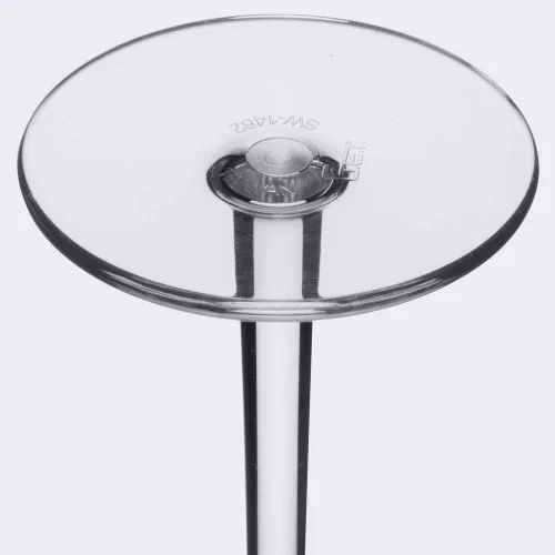 Vista 3 de G.E.T. SW-1462-CL Transparente 6oz. Copa de champán Tritan Via Collection (paquete de 12)