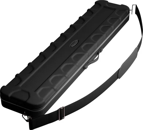 Vista 5 de Casemaster Parallax Guard - Estuche para taco de billar de 2 x 2, con capacidad para 2 culatas y 2 ejes, funda acolchada de espuma, Oxford 600D