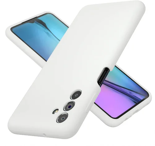 Vista 10 de Funda para Galaxy A13 5G de 6.5 pulgadas, silicona líquida suave protectora y forro de microfibra antiarañazos, a prueba de golpes, compatible
