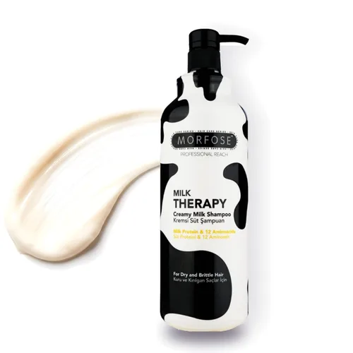 Vista 11 de Morfose Champú de aceite de argán para cabello seco y grueso, champú nutritivo de argán marroquí sin sulfatos, champú suavizante para cabello