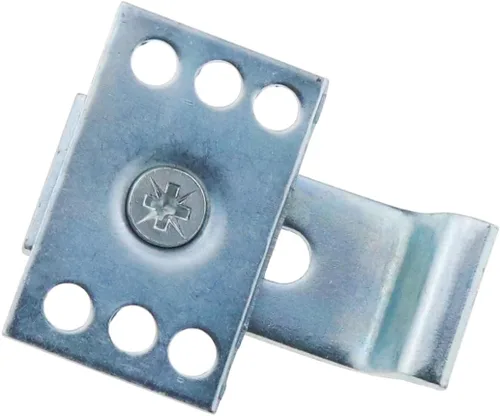 Vista 2 de 12 juegos de clips de fregadero de acero inoxidable epoxi soportes de fregadero de montaje inferior soportes para baño cocina montaje inferior clip