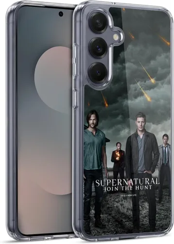 Vista 55 de Head Case Designs Supernatural Sam, Dean & Castiel Key Art - Funda de gel con licencia oficial [protección de grado militar] compatible con Google