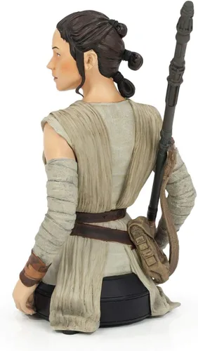 Vista 4 de Gentle Giant Estudios Star Wars: el despertar de la fuerza: Rey Mini busto de resina