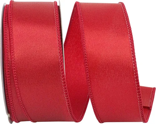 Vista 33 de Reliant Ribbon 92575W-974-09F Cinta de satén con borde con cable, 1-1/2 pulgadas x 10 yardas, oro antiguo