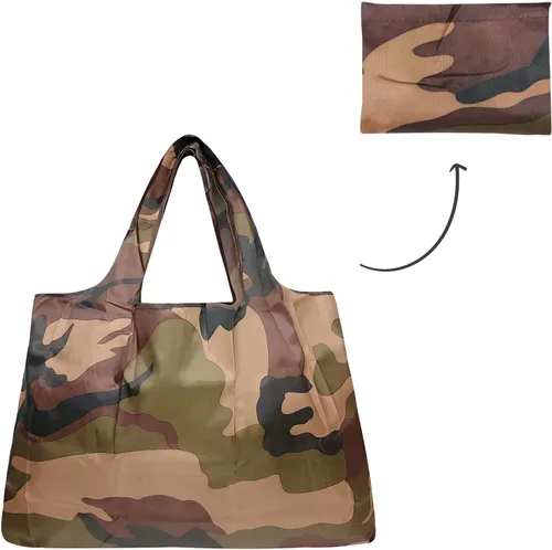 Vista 5 de allydrew Bolsas de comestibles reutilizables de nailon plegables