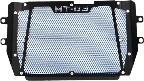 Vista 5 de LeosHi Compatible with MT-03 MT03 MT 03 2015 2016 2017 2018 2019 2020 2021 Motorcycle Aluminum Radiator Grille Grill Guard Cover Protector