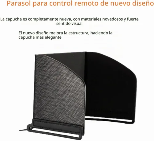 Vista 4 de Parasol para control remoto, monitor de tableta/iPad, para DJI Mavic Air, Mini, Pro, Spark, Phantom 4, 3, compatible con iPad 10.2, 10.5 - L220mm