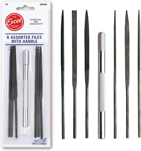 Vista 8 de Excel Blades Excel 55667 - Juego de archivos surtidos (6 unidades), corte #2