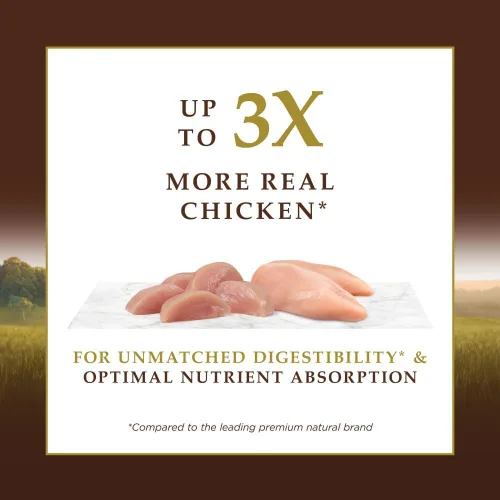 Vista 4 de Instinct Ultimate Protein - Receta de pollo sin granos, comida seca natural para gatos, bolsa de 4 libras