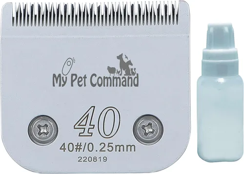 Vista 8 de My Pet Command MPC15DS - Cuchillas de repuesto con aceite lubricante para cortadora de mascotas inalámbrica #3F Replacement or Additional