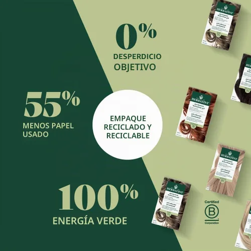 Vista 10 de Herbatint 5R - Tinte permanente para el cabello castaño cobre claro, 4 onzas