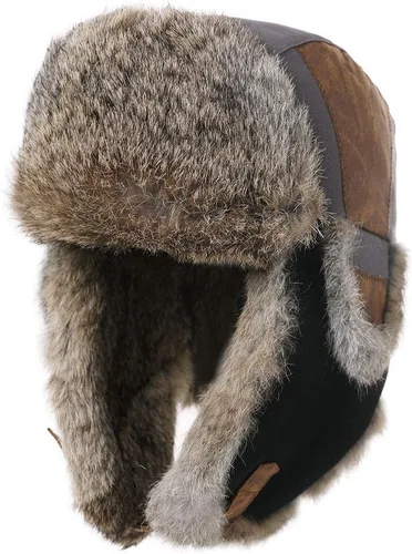 Vista 20 de Comhats Gran XL Trapper Trooper Caza Cálido Oído Solapa Rusia Ushanka Invierno Esquí Clima Frío Bombardero Sombreros para Hombres