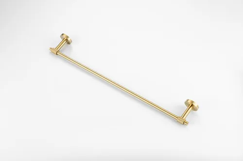 Vista 6 de Toallero individual – Serie Avant, colgador de toallas de baño de acero inoxidable, resistente, barra individual montada en la pared con diseño