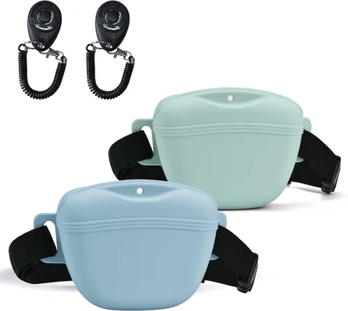 Vista 8 de AUDWUD Versión mejorada de bolsa de silicona para golosinas, sellado más apretado para evitar que los alimentos se caigan mientras caminas; viene