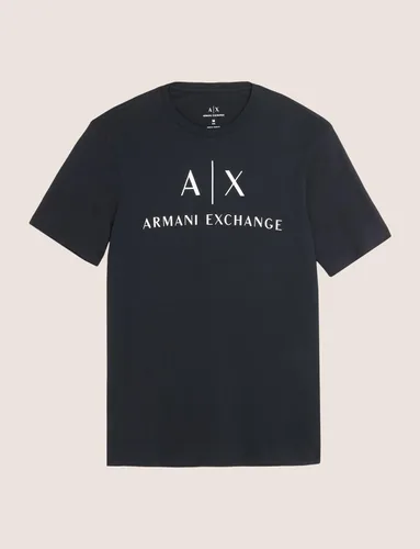 Vista 12 de AX Armani Exchange - Camiseta con logotipo de cuello redondo para hombre