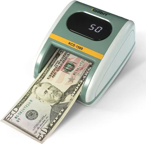Vista 9 de Kolibri KCD-1000 Lector Portátil de Divisas Falsas y Detector de Billetes Falsos de 4 Vías con UM, Detector de Dinero Falso Magnético