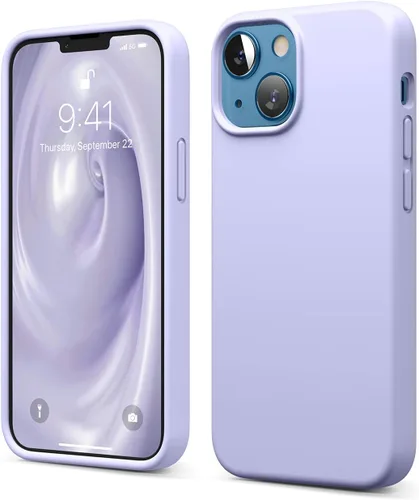 Vista 10 de elago Funda de silicona líquida prémium para iPhone 13 Mini, color negro