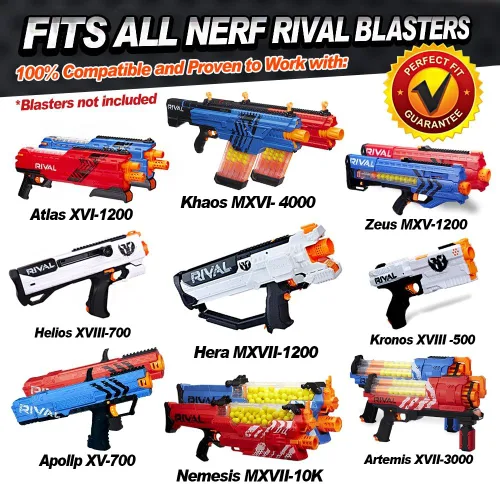 Vista 2 de Little Valentine Paquete de recarga de 100 rondas para Nerf Rival