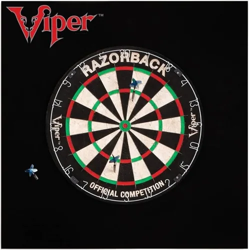 Vista 4 de Viper Defender II - Juego de tablero de dardos con punta de acero y sisal/cerdas