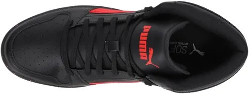 Vista 10 de PUMA Hombres Rebound Layup Elevated High Sneakers Zapatos Casual - Blanco