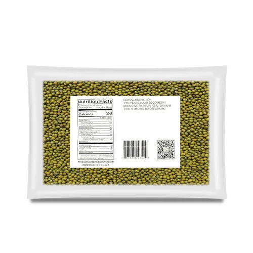 Vista 2 de Frijol verde seco entero, brotes de frijol chino, gramo verde, frijoles mung, té de hierbas nutritivo natural, gachas de avena y sopa de cocina