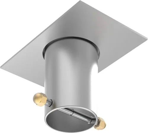 Vista 9 de Rain Chains Direct - Adaptador/Instalador de Canalones de Cadena de Lluvia en Aluminio con Revestimiento de Pintura Electrostática Negra Cobre