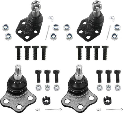 Vista 76 de Detroit Axle - Kit de rótulas delanteras para Ford 2003-2006 Crown Victoria Lincoln Town Car Mercury Grand Marquis 2003-2004 Marauder, reemplazo