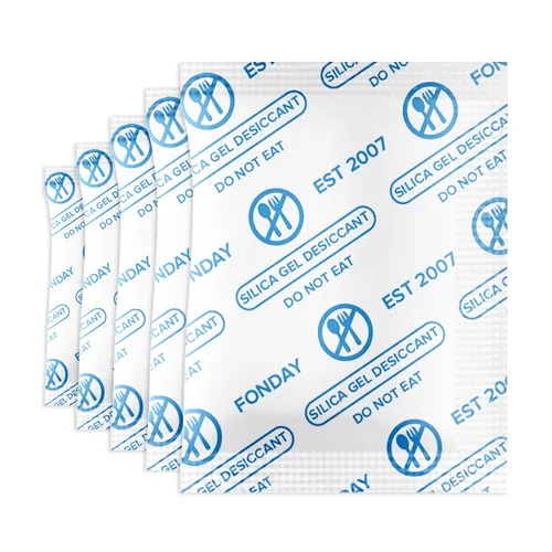 Vista 11 de Paquetes de desecantes de gel de sílice de grado alimenticio Fonday de 1 gramo, 50 paquetes, absorbedores de humedad deshumidificador