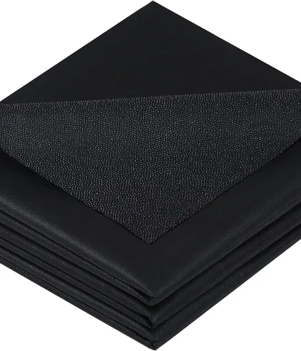 Vista 9 de PLANTIONAL Entretela adhesiva blanca no tejida: 39 x 72 pulgadas Interfaz ligera no tejida adhesiva con plancha de poliéster de un solo lado
