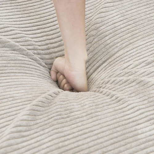 Vista 7 de JACH Sofás Seccionales de Pana para Sala de Estar, Sofá Seccional Modular con Otomanas Chaise, Fundas de Cojines Removibles, Sofá Cama Moderno