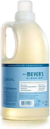 Vista 2 de Mrs. Meyer's Clean Day Rain Water - Detergente líquido para ropa de 64 oz. 1 paquete - Caja de: 6;6