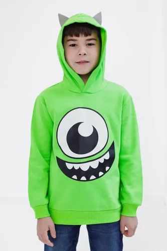 Vista 2 de Disney Pixar Monsters Inc. Mike Fleece Pullover Hoodie