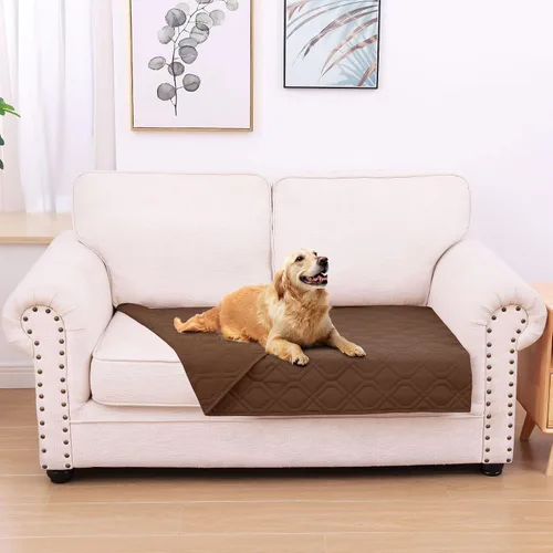 Vista 176 de hyha - Manta impermeable para cama de perro, mantas suaves para mascotas, funda impermeable para sofá para perros, fundas reversibles lavables