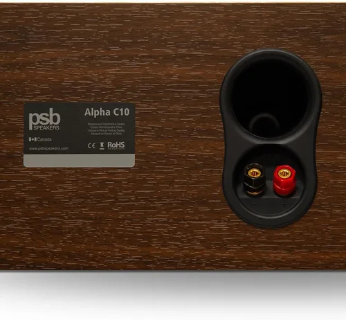 Vista 5 de PSB Altavoz de canal central Alpha C10 - Nogal Nuez