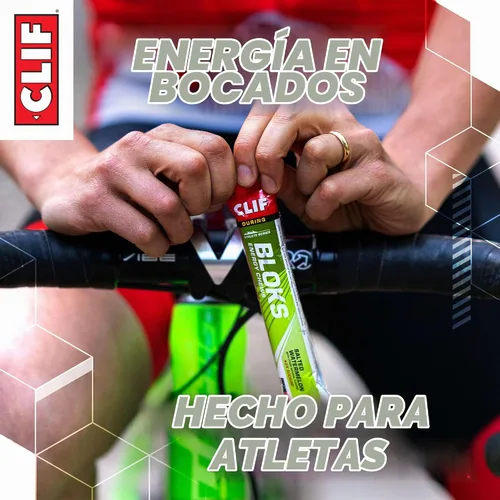Vista 5 de CLIF BLOKS - Masticables energéticos - Paquete variado - Sin OGM - A base de plantas - Combustible rápido para ciclismo y correr - Carbohidratos
