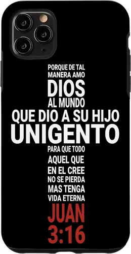 Vista 13 de Juan 3:16 Biblia Cristiana - Funda para iPhone 17