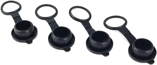 Vista 8 de Cubierta de enchufe para encendedor de cigarrillos, a prueba de polvo, tapa universal para coche, camión, SUV, con enchufe de accesorio de 12 V