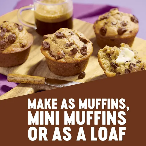 Vista 7 de Krusteaz Chocolate Chunk Muffin Mix – Sin sabores ni conservantes artificiales – Caja de 18.25 onzas (paquete de 12)