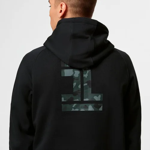 Vista 7 de Fuel For Fans Colección Fórmula 1 - Sudadera con capucha de camuflaje F1 - Negro - Talla: M, Negro