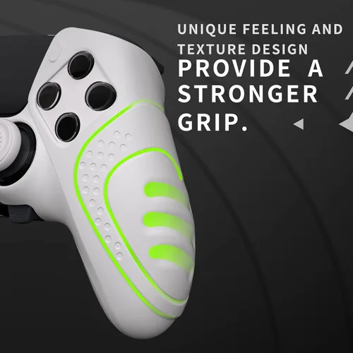 Vista 76 de PlayVital Guardian Edition Anti-Slip Ergonomic Silicone Cover Case for ps5 Edge Controller, Soft Rubber Protector Skin for ps5 Edge Wireless