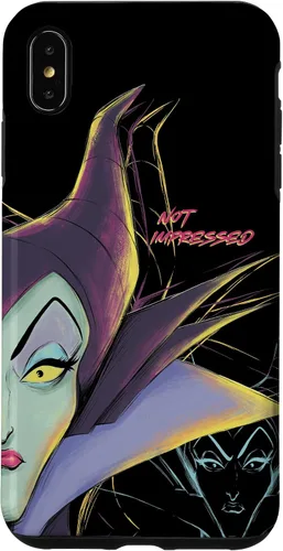 Vista 11 de iPhone 16 Disney Villains Maléfica No Impressed Funda de Halloween