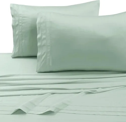 Vista 9 de Tribeca Living BAMB300PCSTIV - Par de almohadas de rayón de bambú de 300 hilos, tamaño estándar, color marfil