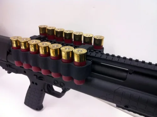Vista 4 de Kel-Tec KSG Tactical 12 Guage 14 Shell Portador de munición por Hi-Tech Custom