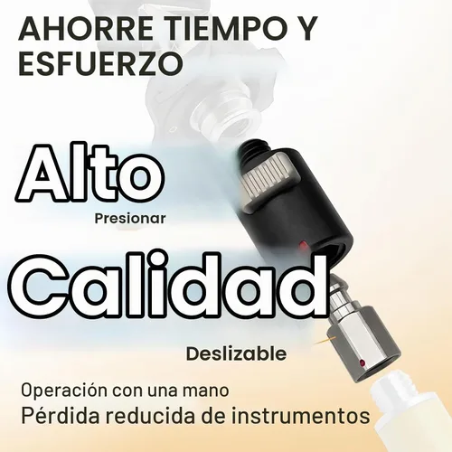 Vista 3 de Adaptador GPS de liberación rápida compatible con Trimble Topcon Sokkia, 5/8-11