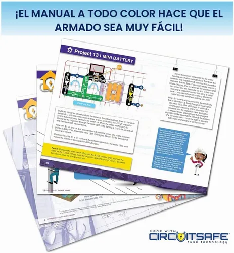 Vista 6 de Snap Circuits Elenco Kit de construcción de electrónica para el hogar de Snap Circuits para niños a partir de 8 años