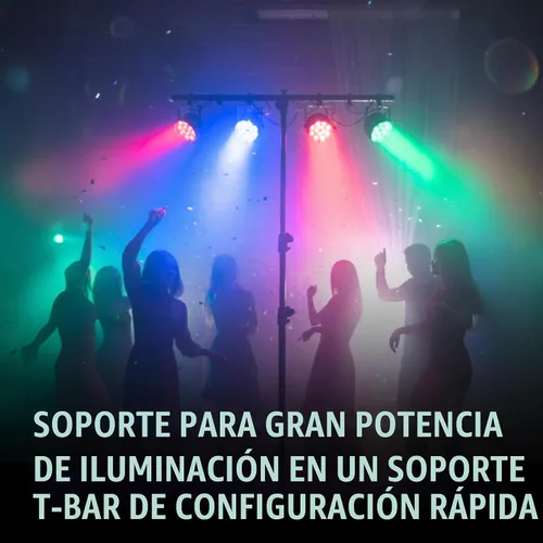 Vista 7 de Chauvet DJ CH06 soporte ligero para Iluminación con barra en T