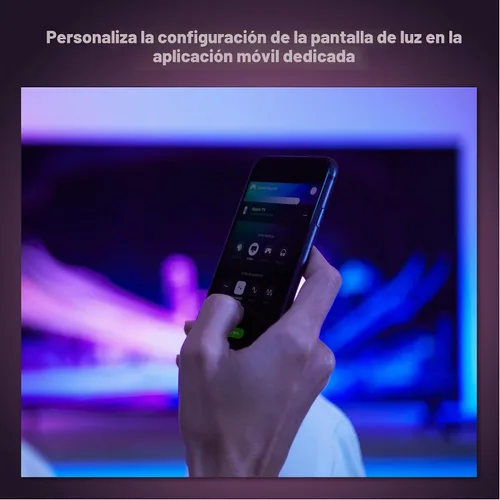 Vista 6 de Philips Hue Play HDMI Sync Box - Requiere Hue Bridge - Admite Dolby Vision HDR10+ y 4K - Control con la aplicación Hue - Compatible con Alexa