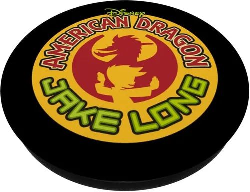 Vista 2 de Disney Channel American Dragon: Jake Long PopSockets PopGrip: agarre intercambiable para teléfonos y tabletas