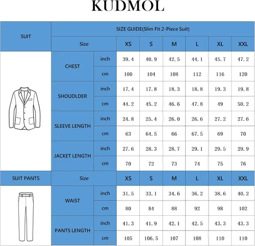 Vista 7 de Traje de 2 piezas para hombre, ajustado, con un botón, chaqueta y pantalones, negocios, boda, fiesta, regreso a casa, trajes para hombres