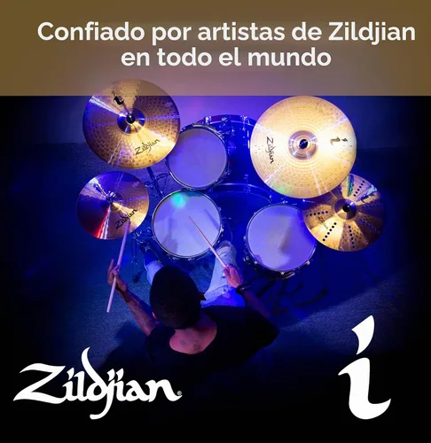 Vista 7 de Avedis Zildjian Company I Family Essentials Plus Paquete de platillos de 13 pulgadas, 14 pulgadas, 18 pulgadas (ILHESSP)